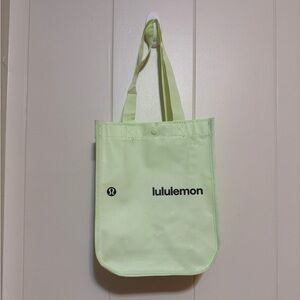 Lululemon Reusable Shopping Tote Bag - light green